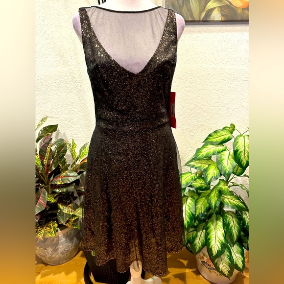 Betsy Johnson sequined mini dress size 2 - Picture 2 of 16